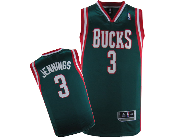 durable NBA Milwaukee Bucks Brandon Jennings Swingman Road Adidas Jerseys